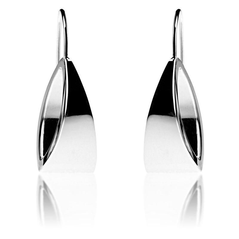 Dichotomy Large Shiny Earrings 